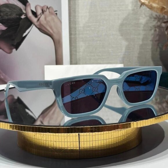 Gucci Other - NWT Gucci GG1539S-003 Light Blue Square 55mm Sunglasses